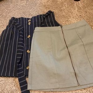 2 PACK CHARLOTTE RUSSE SKIRTS, size S